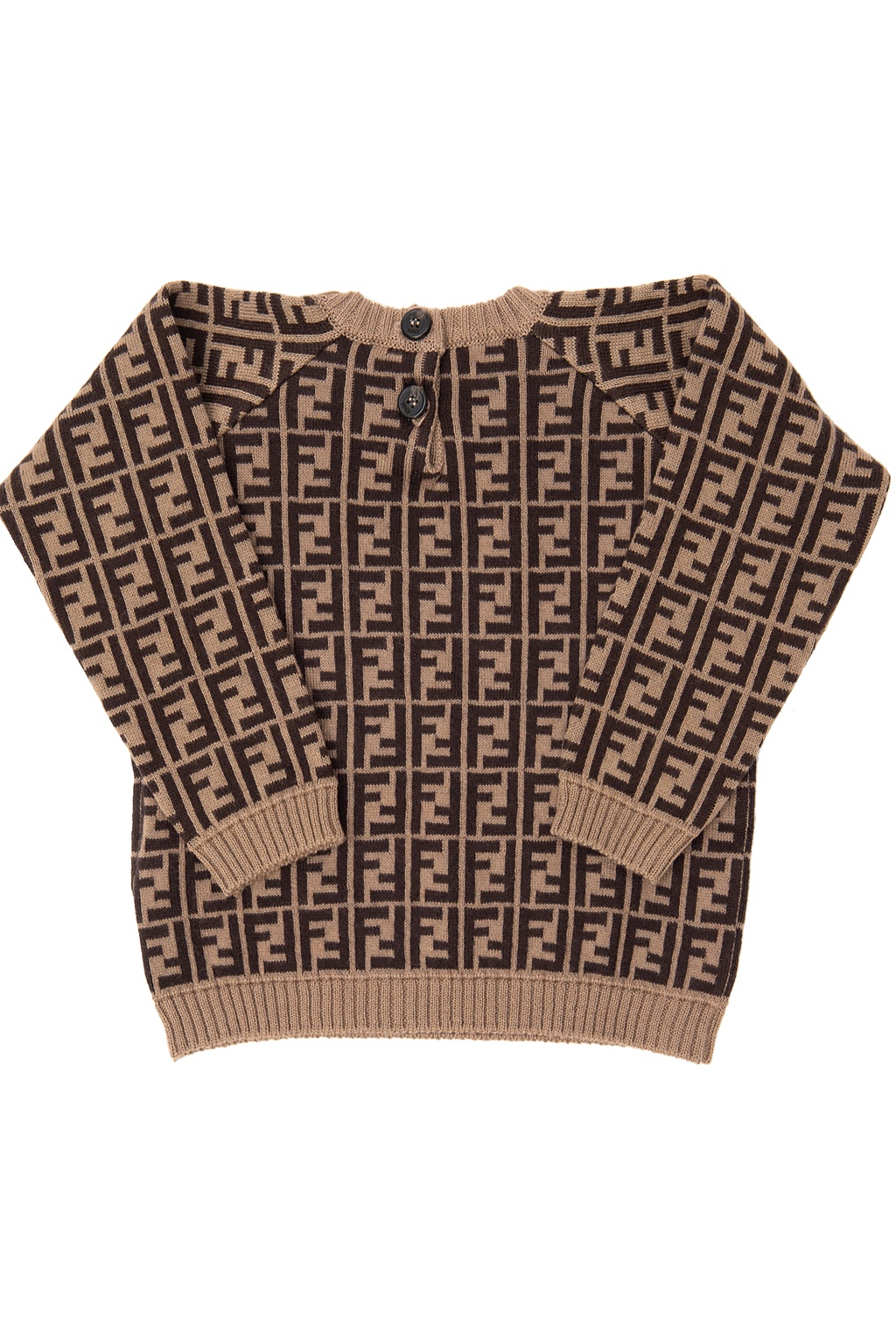 Fendi Kids Patterned sweater